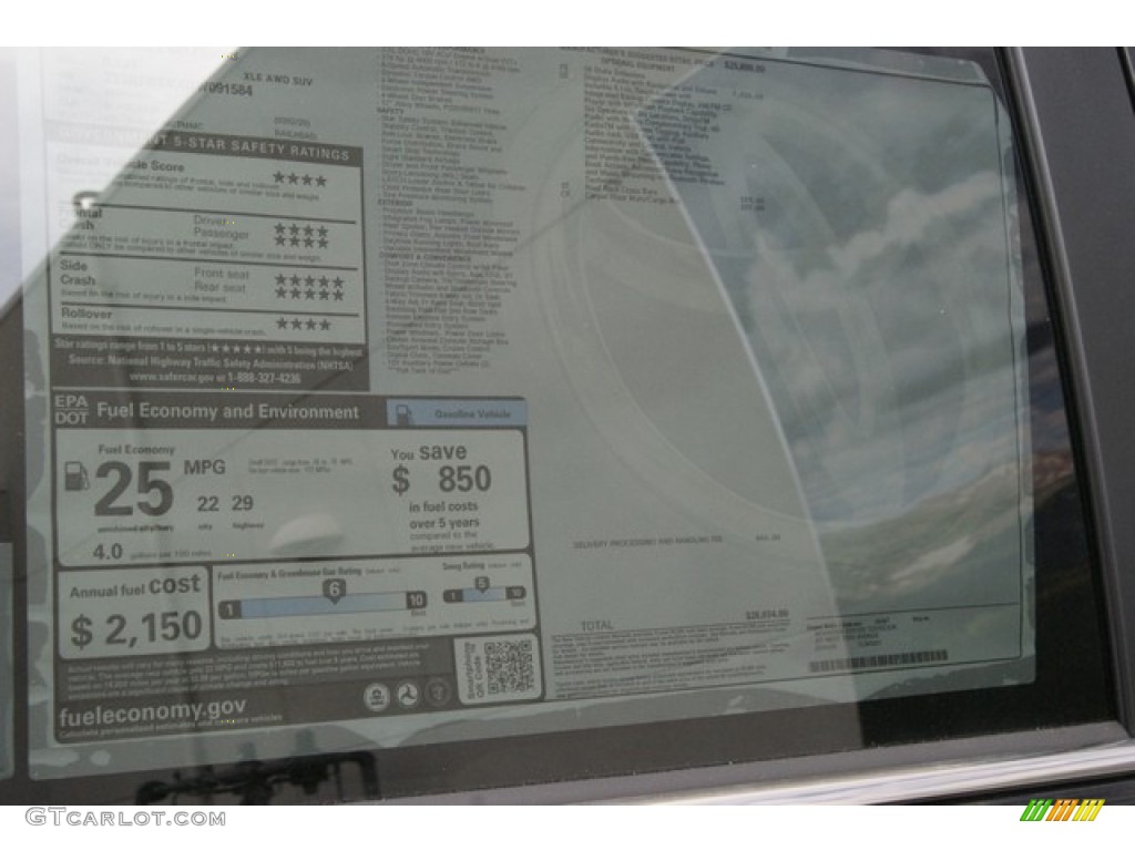 2013 RAV4 XLE AWD - Black / Black photo #10