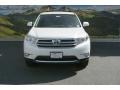 2013 Blizzard White Pearl Toyota Highlander V6 4WD  photo #2