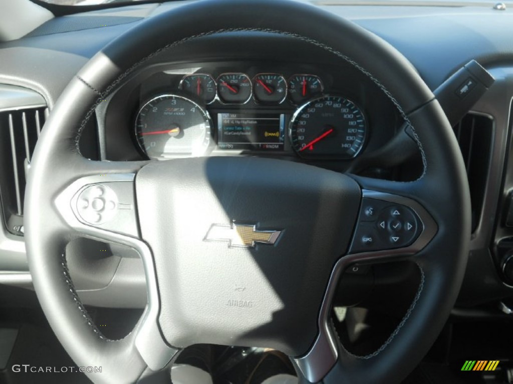 2014 Silverado 1500 LT Crew Cab 4x4 - Tungsten Metallic / Jet Black photo #11