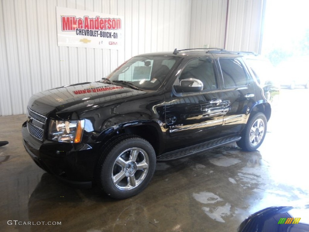 2014 Tahoe LTZ 4x4 - Black / Ebony photo #1