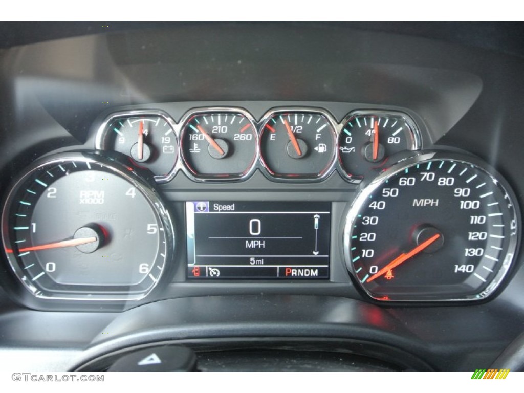 2014 Silverado 1500 LT Crew Cab 4x4 - Black / Jet Black/Dark Ash photo #13