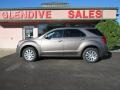 2010 Cyber Gray Metallic Chevrolet Equinox LT AWD  photo #2