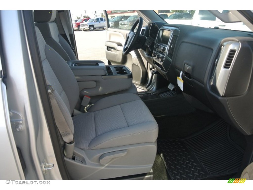 2014 Silverado 1500 LT Crew Cab - Silver Ice Metallic / Jet Black/Dark Ash photo #14