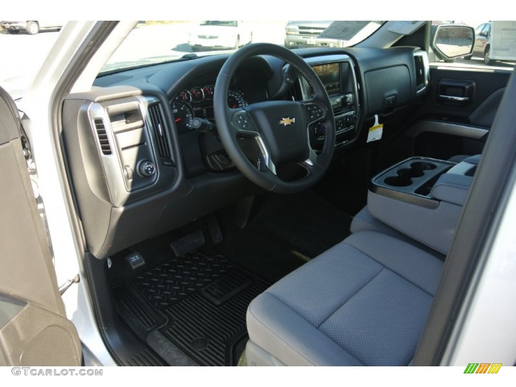 2014 Silverado 1500 LT Crew Cab - Silver Ice Metallic / Jet Black/Dark Ash photo #18