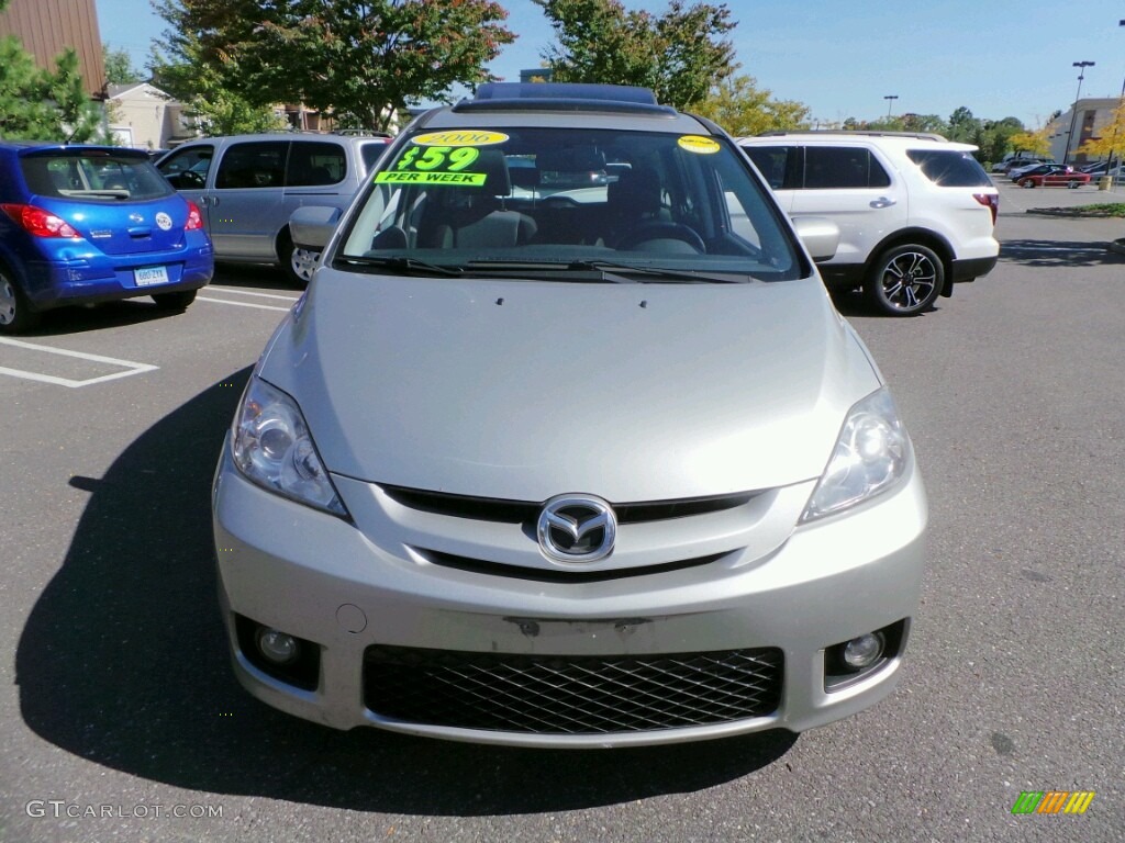 2006 MAZDA5 Sport - Platinum Silver Metallic / Black photo #3