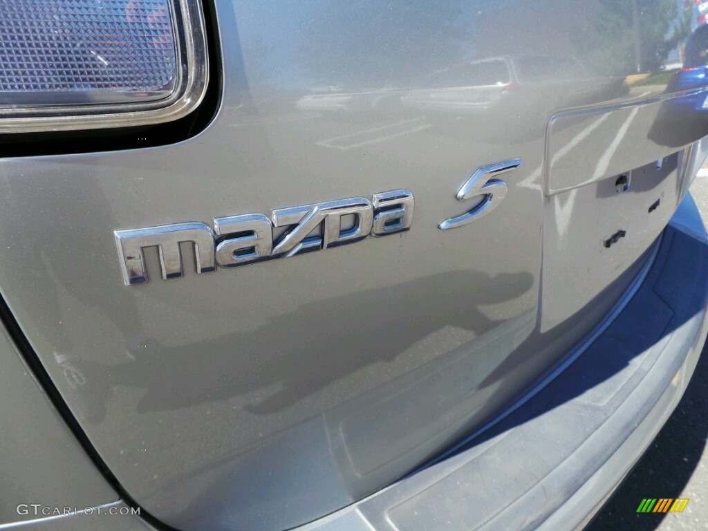 2006 MAZDA5 Sport - Platinum Silver Metallic / Black photo #10