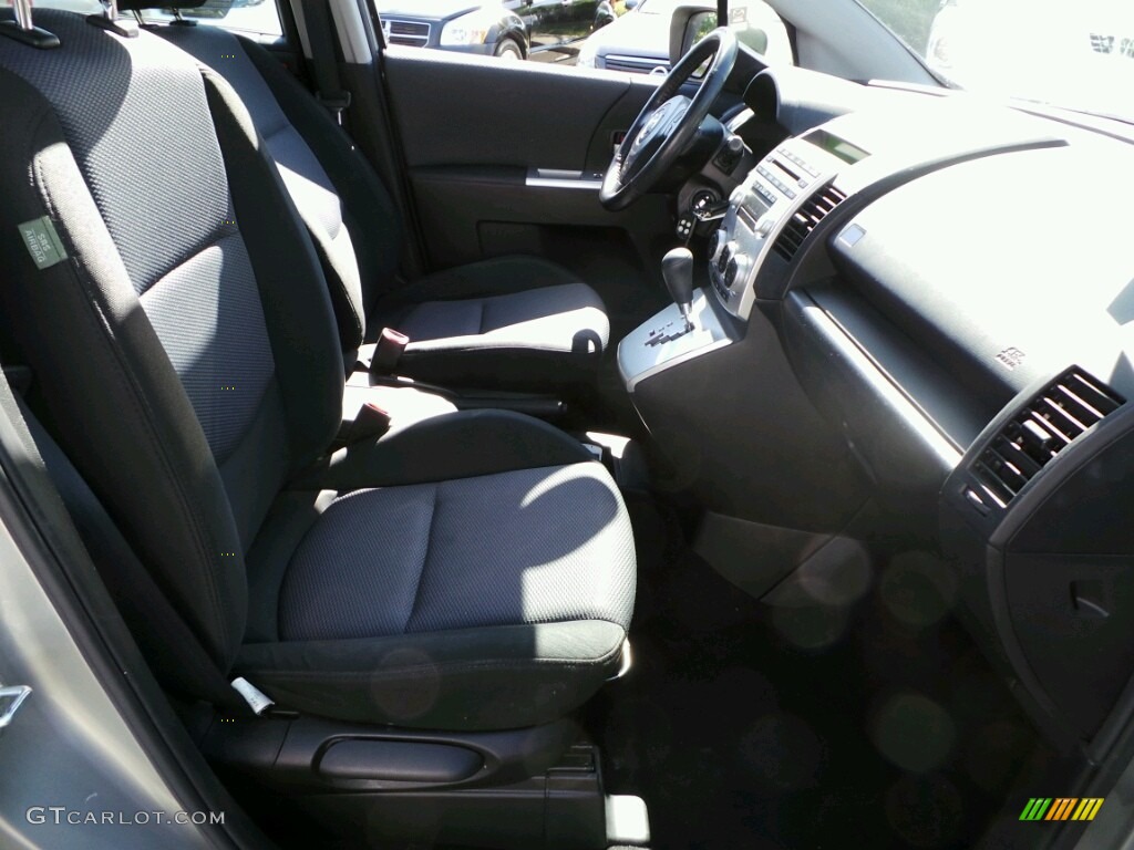 2006 MAZDA5 Sport - Platinum Silver Metallic / Black photo #12