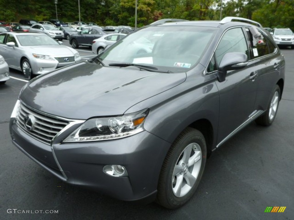 Nebula Gray Pearl 2014 Lexus RX 350 AWD Exterior Photo #86335393