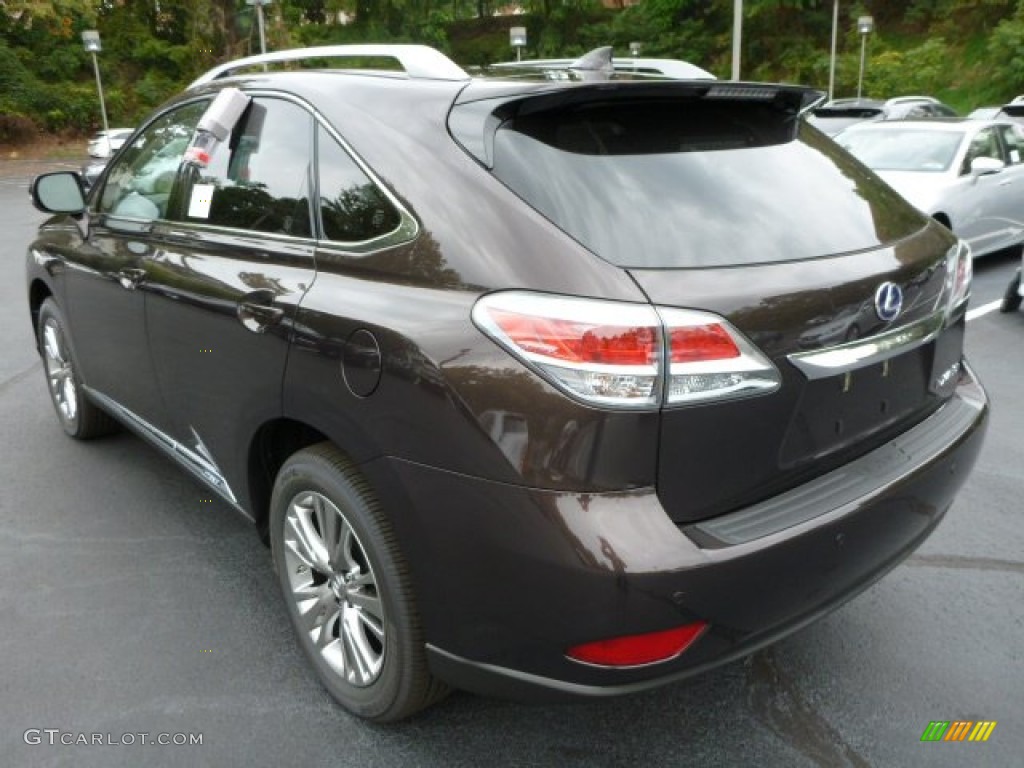 Fire Agate Pearl 2014 Lexus RX 450h AWD Exterior Photo #86335708