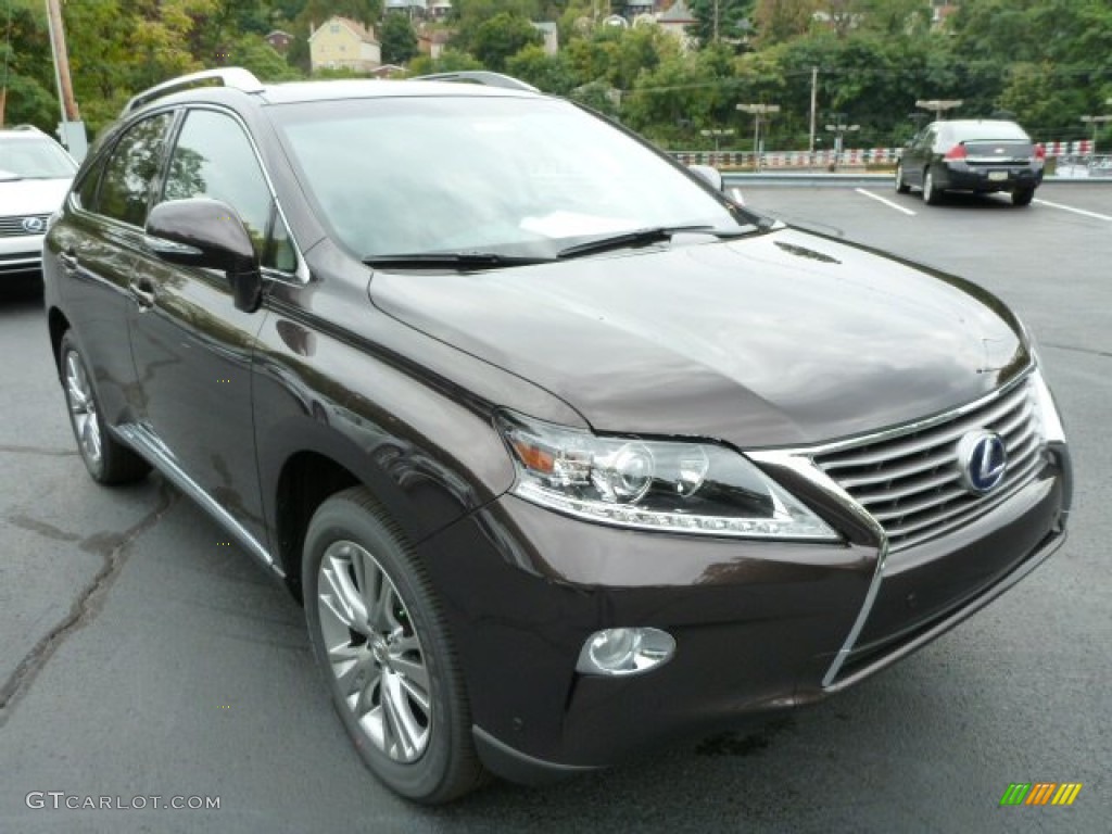 Fire Agate Pearl 2014 Lexus RX 450h AWD Exterior Photo #86335798