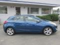 2013 Windy Sea Blue Hyundai Elantra GT  photo #2