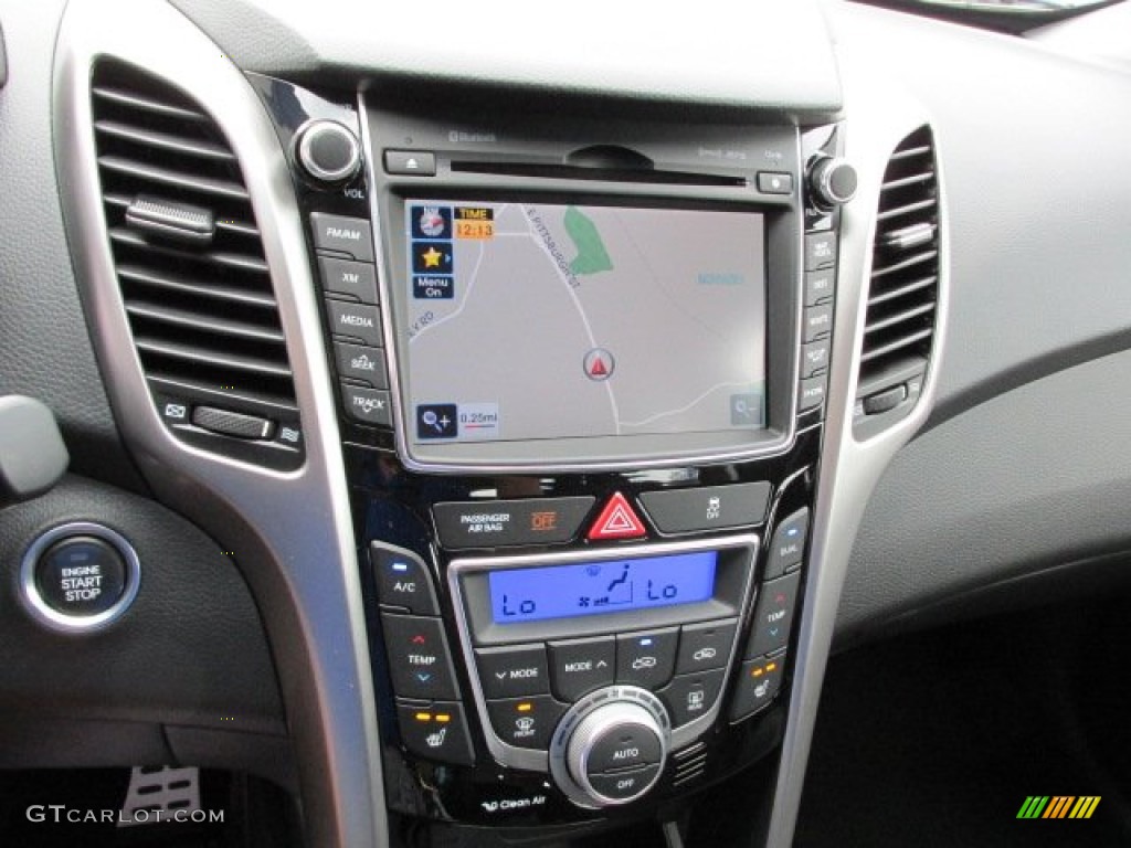 2013 Elantra GT - Windy Sea Blue / Black photo #12