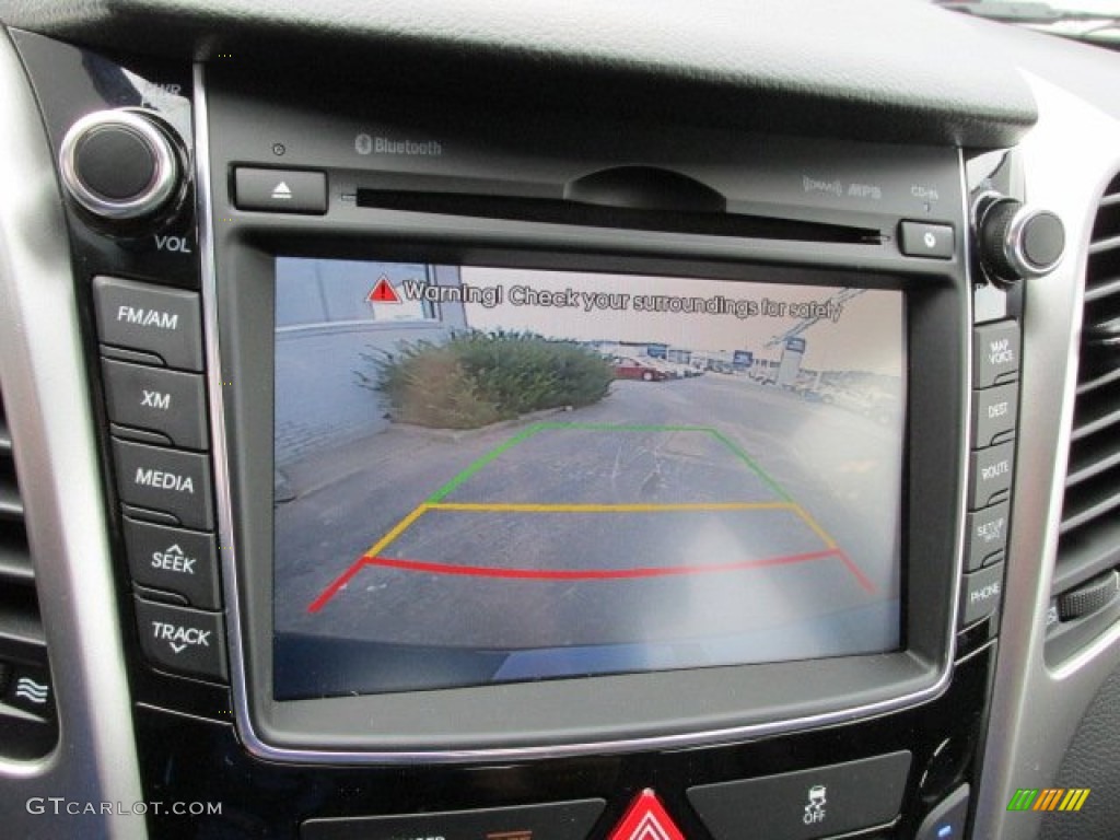 2013 Elantra GT - Windy Sea Blue / Black photo #13