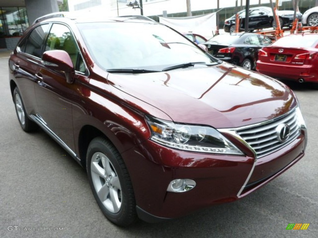 Claret Mica 2014 Lexus RX 350 AWD Exterior Photo #86336845