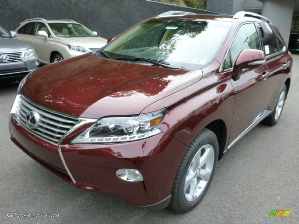 Claret Mica 2014 Lexus RX 350 AWD Exterior Photo #86336905