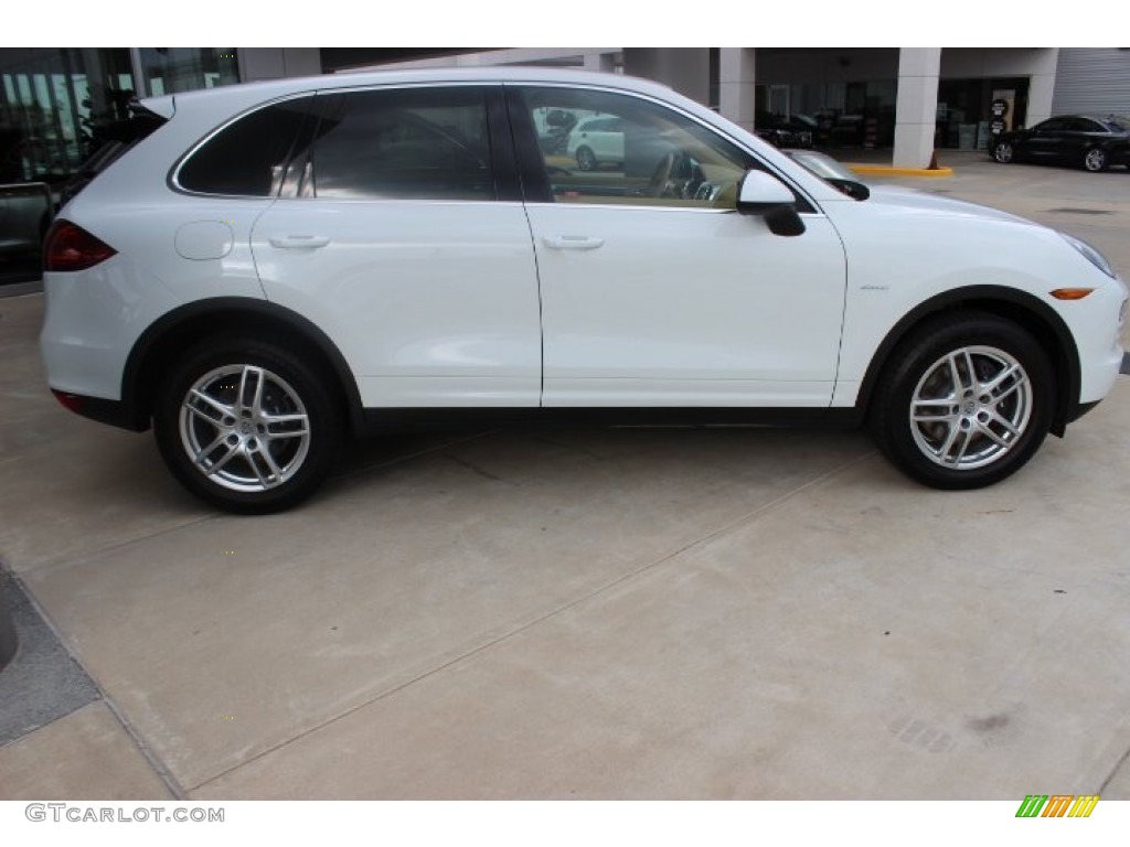 White 2014 Porsche Cayenne Diesel Exterior Photo #86337389