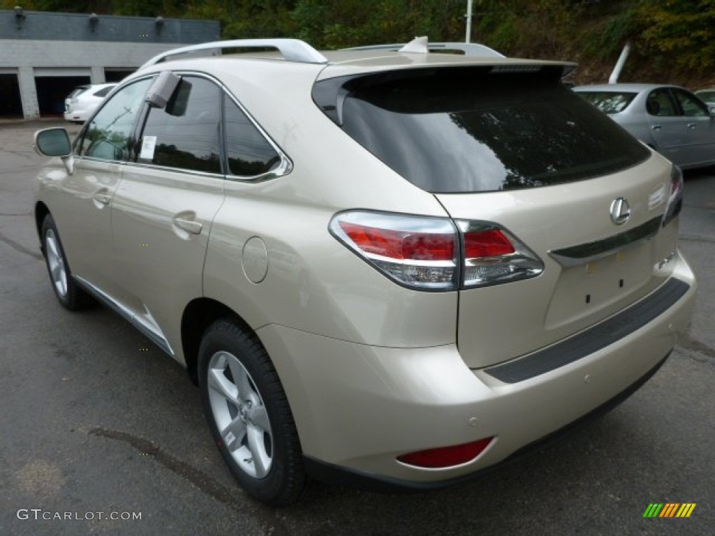 2014 RX 350 AWD - Satin Cashmere Metallic / Parchment photo #2