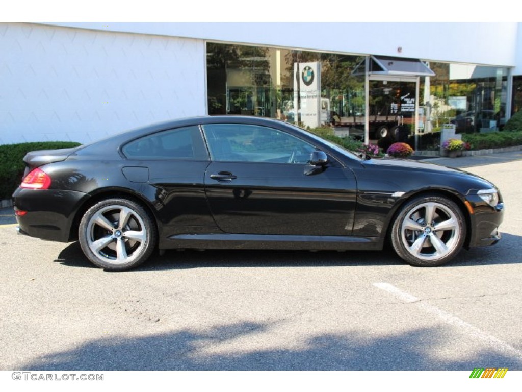 Black Sapphire Metallic 2008 BMW 6 Series 650i Coupe Exterior Photo #86338177