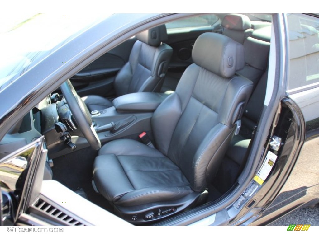 2008 BMW 6 Series 650i Coupe Front Seat Photos