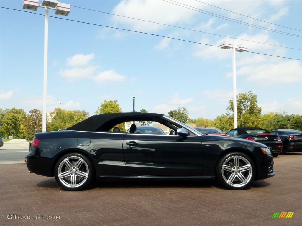 Brilliant Black 2010 Audi S5 3.0 TFSI quattro Cabriolet Exterior Photo #86338417