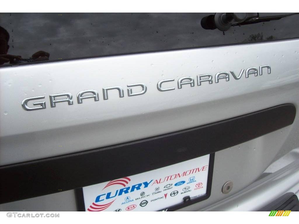 2007 Grand Caravan SE - Bright Silver Metallic / Medium Slate Gray photo #13