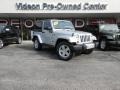 Bright Silver Metallic 2012 Jeep Wrangler Sahara 4x4