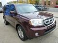 2011 Dark Cherry Pearl Honda Pilot EX 4WD  photo #3