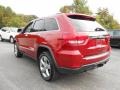 2011 Inferno Red Crystal Pearl Jeep Grand Cherokee Overland 4x4  photo #5