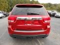 2011 Inferno Red Crystal Pearl Jeep Grand Cherokee Overland 4x4  photo #6
