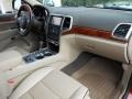 2011 Inferno Red Crystal Pearl Jeep Grand Cherokee Overland 4x4  photo #12