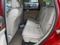 2011 Inferno Red Crystal Pearl Jeep Grand Cherokee Overland 4x4  photo #17