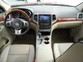 2011 Inferno Red Crystal Pearl Jeep Grand Cherokee Overland 4x4  photo #18