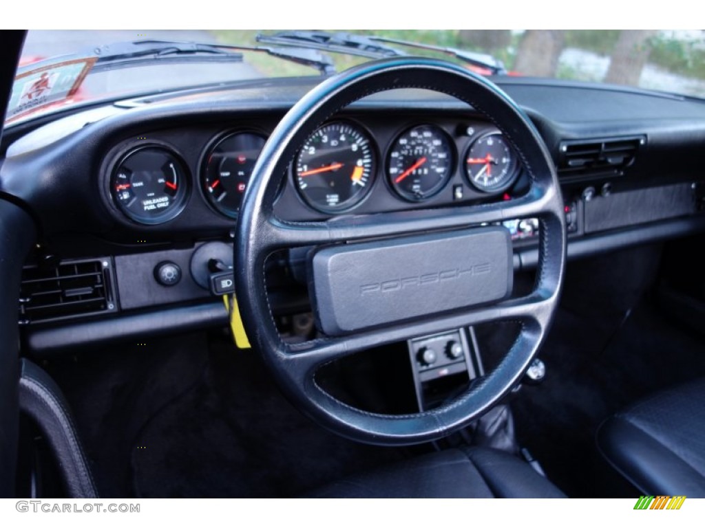 1986 Porsche 911 Carrera Targa Steering Wheel Photos