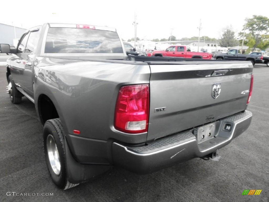 2010 Ram 3500 SLT Crew Cab 4x4 Dually - Mineral Gray Metallic / Dark Slate/Medium Graystone photo #21