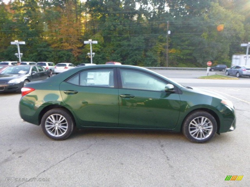 2014 Corolla LE - 4Evergreen Mica / Ash photo #2