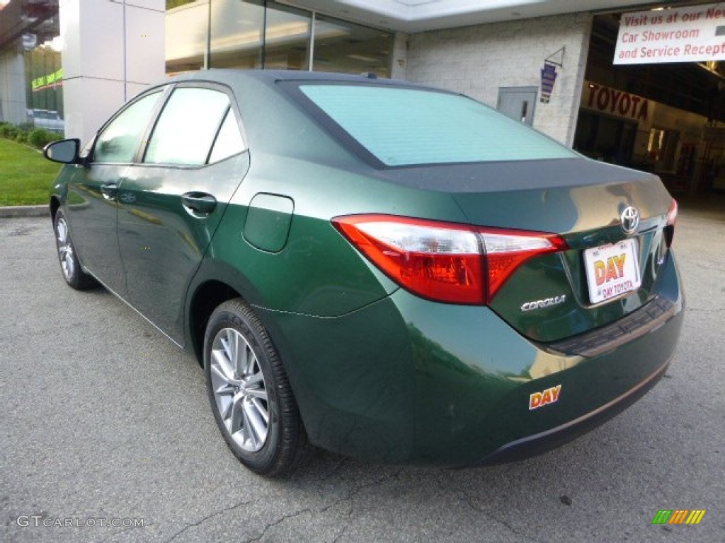 2014 Corolla LE - 4Evergreen Mica / Ash photo #5
