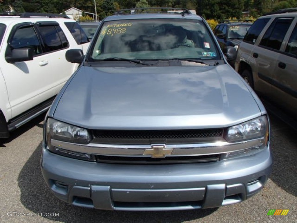 2006 TrailBlazer LS 4x4 - Silver Blue Metallic / Ebony photo #2