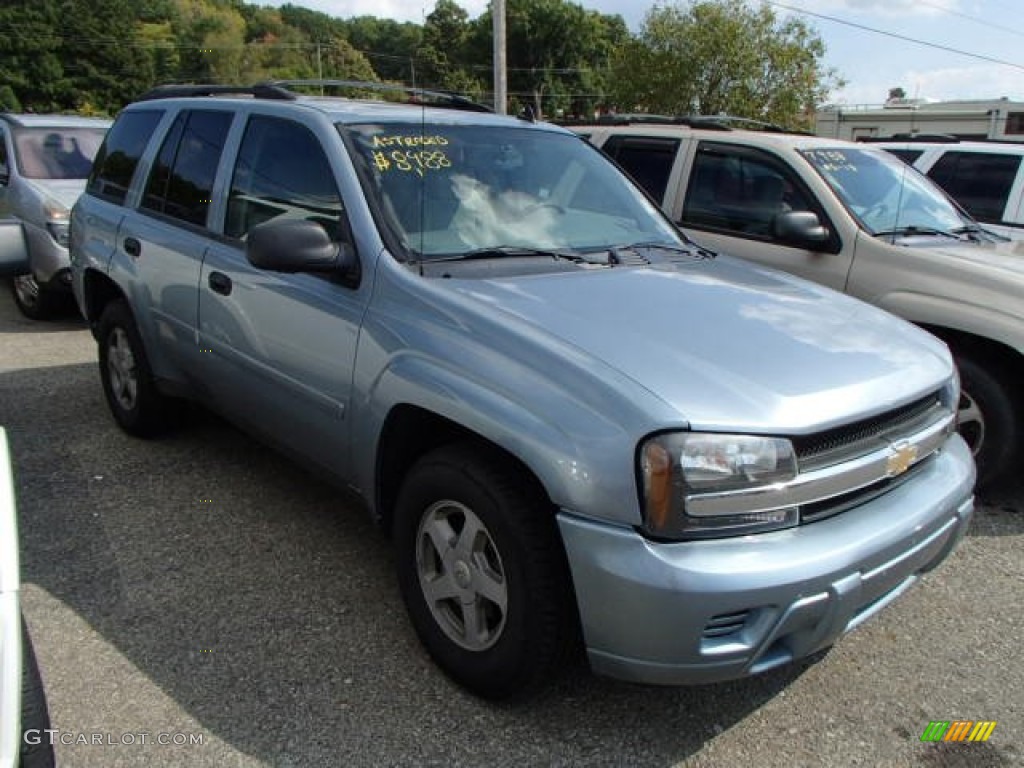 2006 TrailBlazer LS 4x4 - Silver Blue Metallic / Ebony photo #3