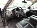  2011 Silverado 2500HD Ebony Interior 