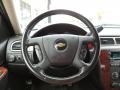 Ebony 2011 Chevrolet Silverado 2500HD LTZ Crew Cab Steering Wheel