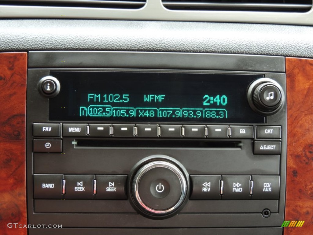 2011 Chevrolet Silverado 2500HD LTZ Crew Cab Audio System Photo #86342527