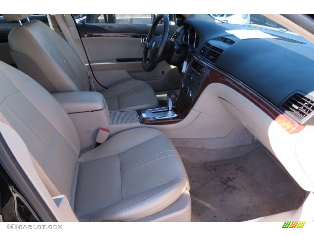 2009 Aura XE - Carbon Flash Metallic / Tan photo #6
