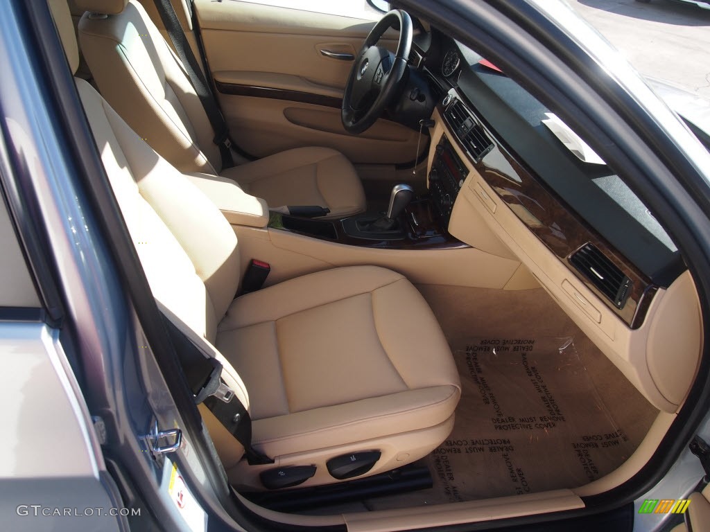 2006 3 Series 325i Sedan - Silver Grey Metallic / Beige photo #3