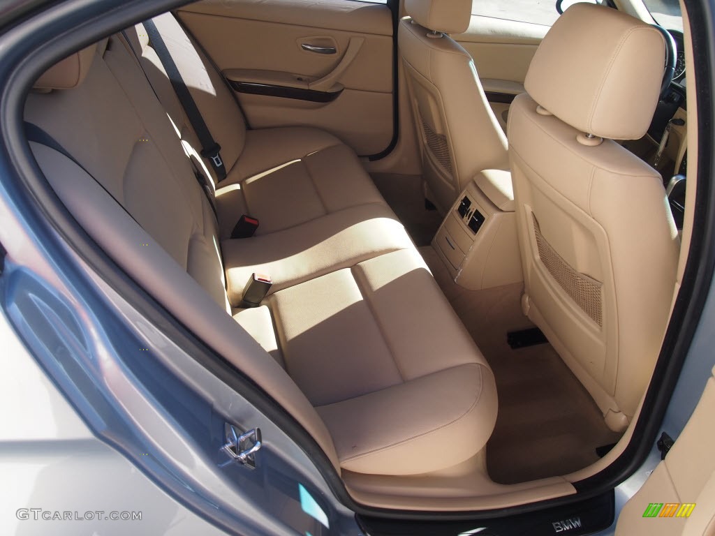 2006 3 Series 325i Sedan - Silver Grey Metallic / Beige photo #5