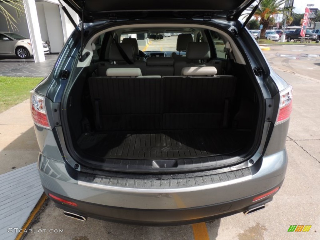 2011 CX-9 Touring - Dolphin Gray Mica / Sand photo #4