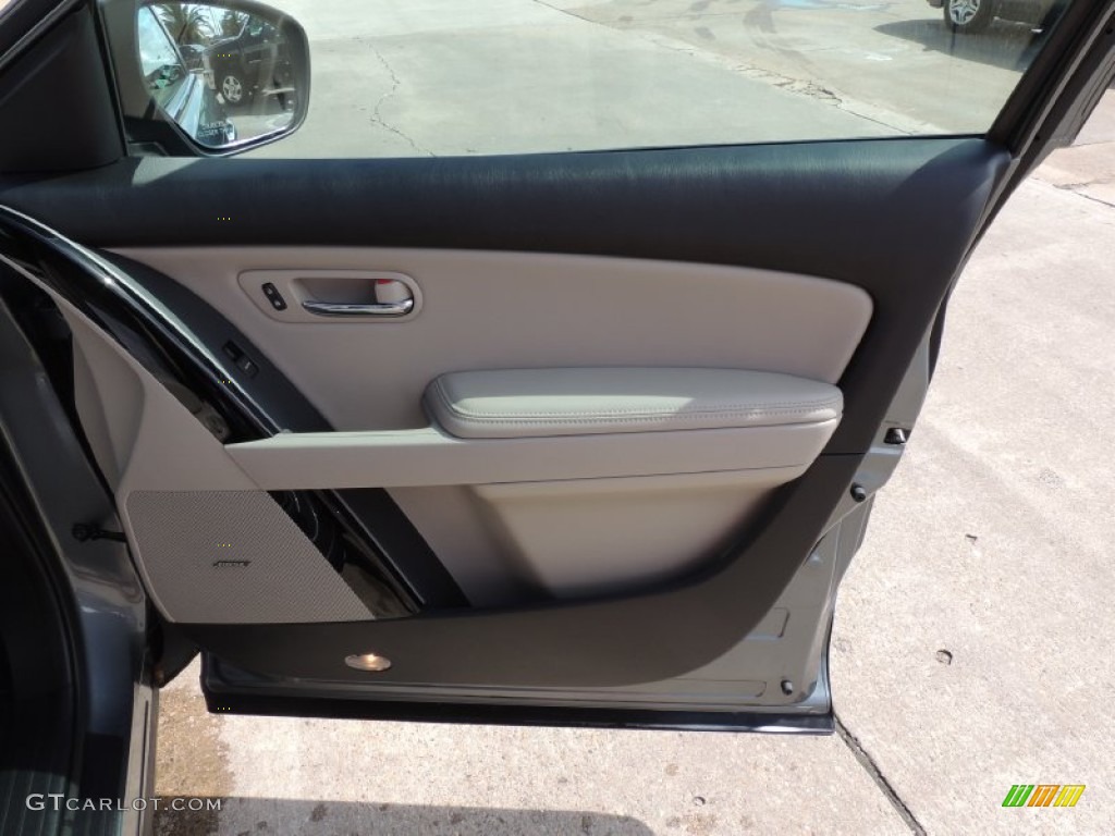 2011 CX-9 Touring - Dolphin Gray Mica / Sand photo #8