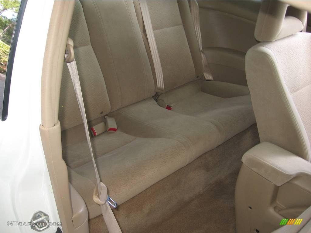 2005 Civic EX Coupe - Taffeta White / Ivory photo #11