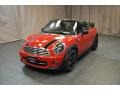 2014 Chili Red Mini Cooper Convertible  photo #1