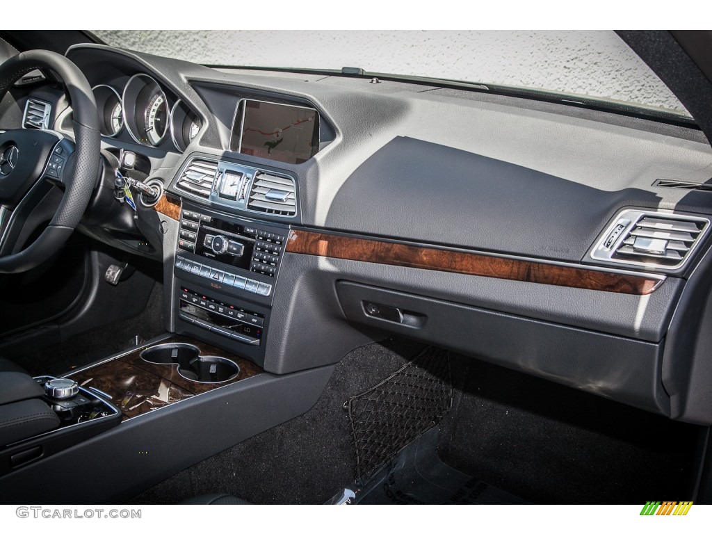 2014 E 350 Coupe - Diamond White Metallic / Black photo #8