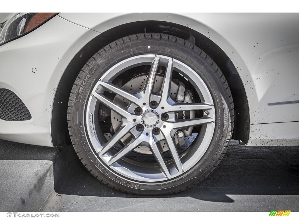 2014 E 350 Coupe - Diamond White Metallic / Black photo #10